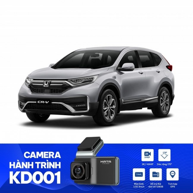 Lắp Camera Hành Trình KATA KD001 Cho Honda CR-V 2020